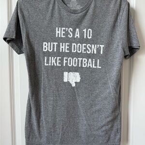Live love game day Gray Graphic T-Shirt S